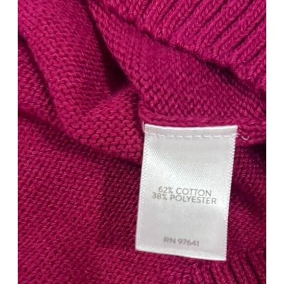 J. Jill XS Petite Purple Pullover Sweater Cotton Polyester - Picture 4 of 6